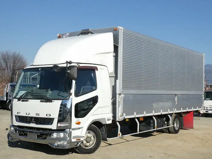 三菱 ファイター 中型/増トン ウイング ベッド TKG-FK61F の中古トラック【車両No.158756】