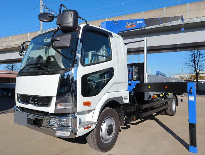 三菱 ファイター 中型/増トン クレーン付 アルミブロック 5段 の中古トラック【車両No.158866】