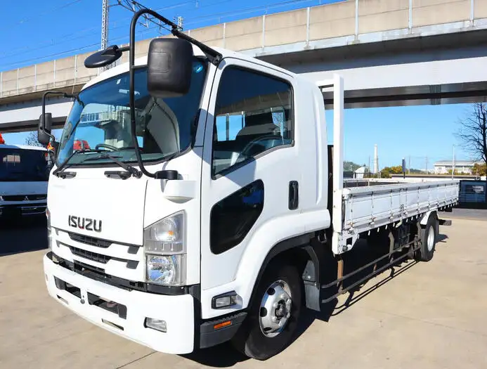 いすゞ フォワード 中型/増トン 平ボディ ベッド TKG-FRR90S2 の中古トラック【車両No.158869】