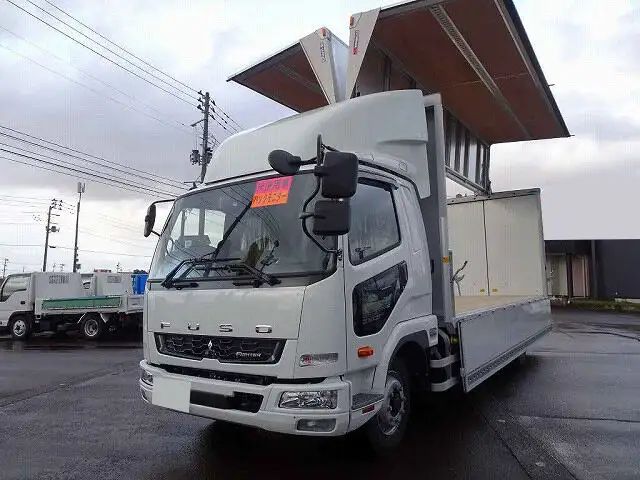 三菱 ファイター 中型/増トン ウイング エアサス ベッド の中古トラック【車両No.158874】