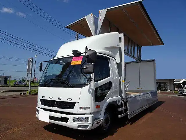 三菱 ファイター 中型/増トン ウイング エアサス ベッド の中古トラック【車両No.158875】