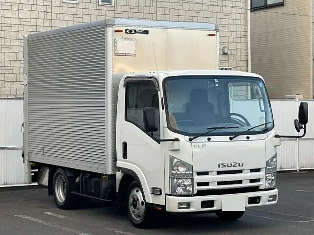 いすゞ エルフ 小型 アルミバン パワーゲート サイドドア の中古トラック【車両No.158907】