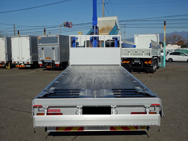 三菱 ファイター 中型/増トン 車両重機運搬 4段クレーン ラジコン｜画像5