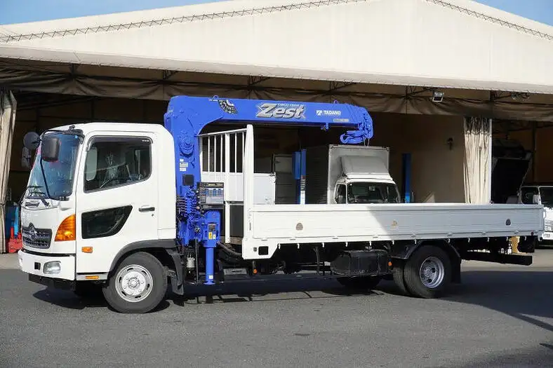 日野 レンジャー 中型/増トン クレーン付 4段 ラジコン の中古トラック【車両No.158885】