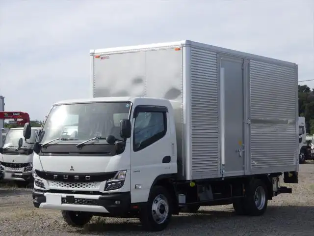 三菱 キャンター 小型 アルミバン パワーゲート サイドドア の中古トラック【車両No.158777】