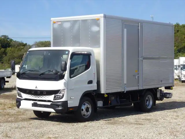 三菱 キャンター 小型 アルミバン パワーゲート サイドドア の中古トラック【車両No.158779】