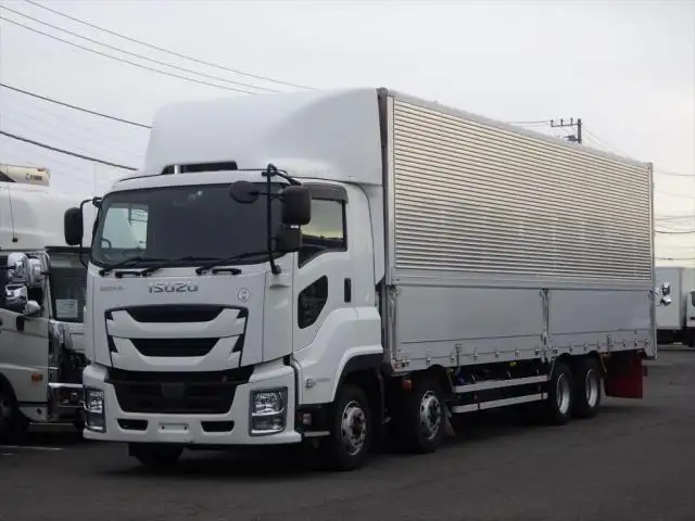 いすゞ ギガ 大型 ウイング エアサス ベッド の中古トラック【車両No.158929】