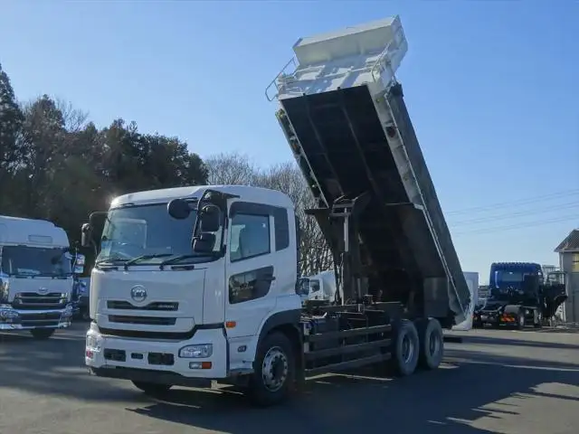日産UD クオン 大型 ダンプ コボレーン ベッド の中古トラック【車両No.158926】