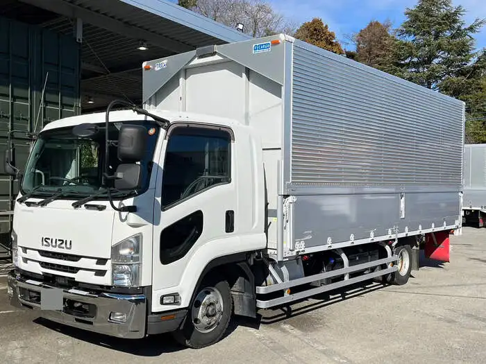 いすゞ フォワード 中型/増トン ウイング エアサス ベッド の中古トラック【車両No.159008】