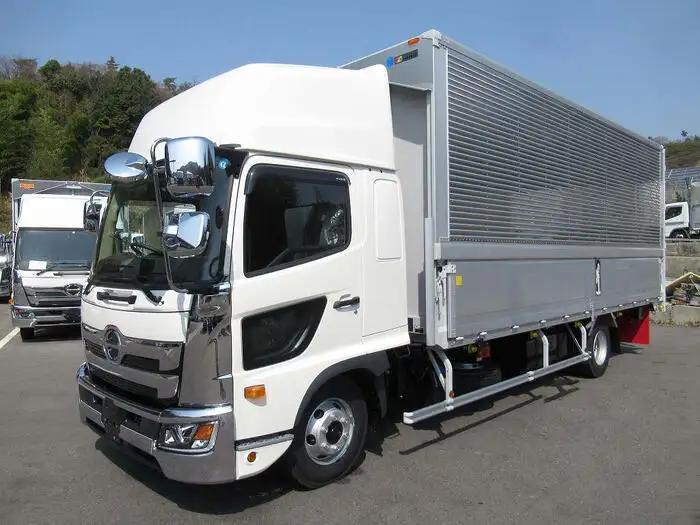 日野 レンジャー 中型/増トン ウイング エアサス ベッド の中古トラック【車両No.158993】