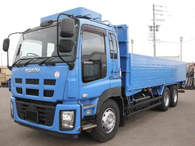 いすゞ ギガ 大型 平ボディ 床鉄板 エアサス の中古トラック【車両No.158981】