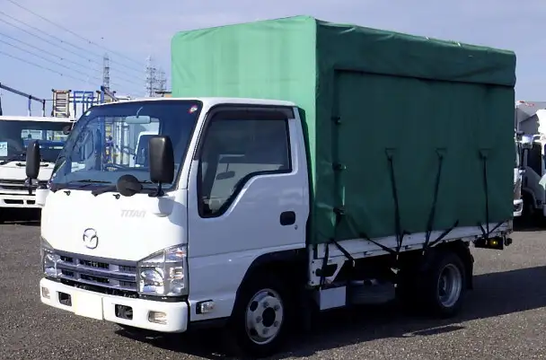マツダ タイタン 小型 平ボディ 幌 TKG-LHR85A の中古トラック【車両No.158928】
