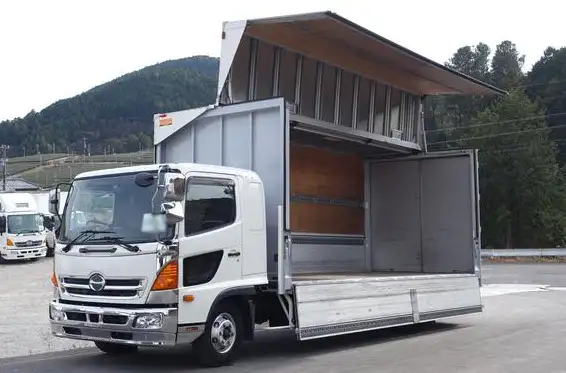 日野 レンジャー 中型/増トン ウイング パワーゲート エアサス の中古トラック【車両No.159026】