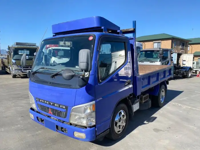 三菱 キャンター 小型 ダンプ 強化 PA-FE71DBD の中古トラック【車両No.158979】