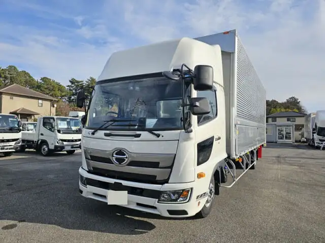 日野 レンジャー 中型/増トン ウイング エアサス ベッド の中古トラック【車両No.158972】