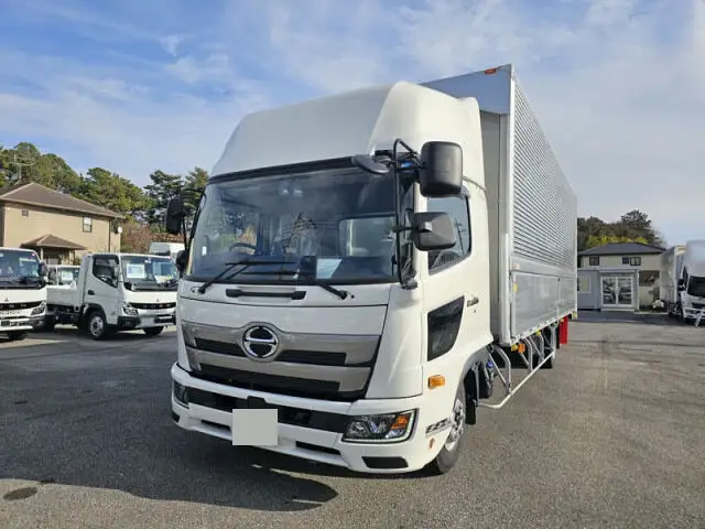 日野 レンジャー 中型/増トン ウイング エアサス ベッド の中古トラック【車両No.158968】