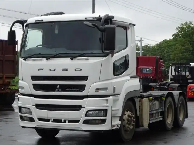 三菱 スーパーグレート 大型 トラクター 2デフ ベッド の中古トラック【車両No.158976】