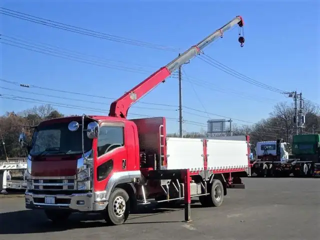 いすゞ フォワード 中型/増トン クレーン付 床鉄板 アルミブロック の中古トラック【車両No.158962】