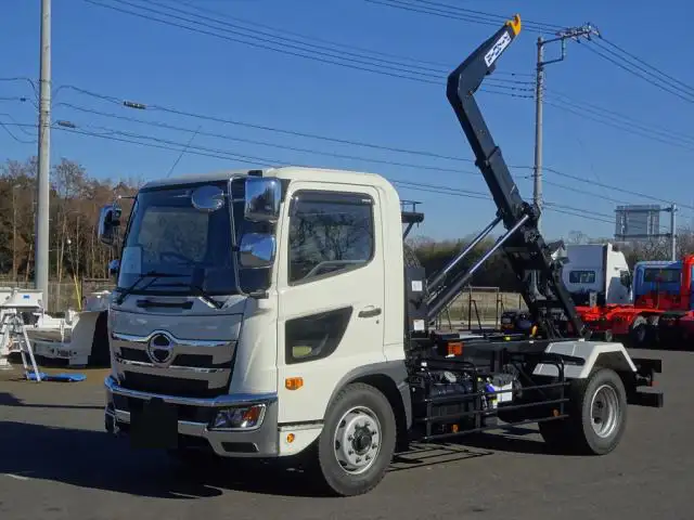 日野 レンジャー 中型/増トン アームロール ツインホイスト 2PG-FJ2ACA の中古トラック【車両No.159041】