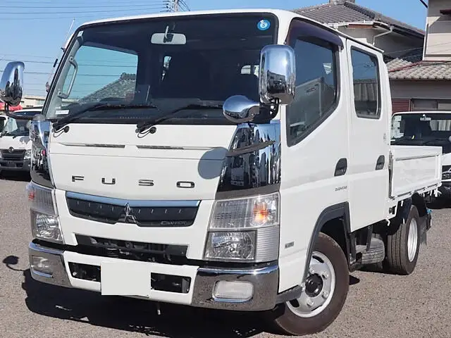 三菱 キャンター 小型 平ボディ Wキャブ TPG-FBA20 の中古トラック【車両No.159066】