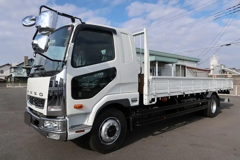 三菱 ファイター 中型/増トン 平ボディ ベッド 2KG-FK62FZ の中古トラック【車両No.159142】