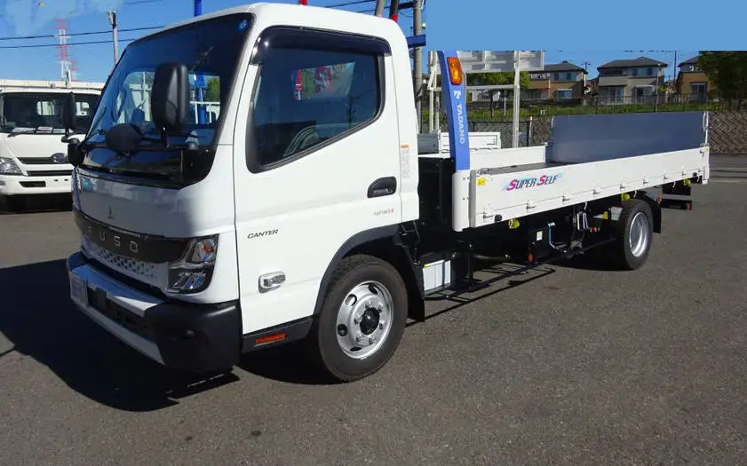 三菱 キャンター 小型 車両重機運搬 ラジコン ウインチ の中古トラック【車両No.159175】