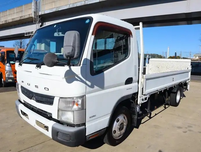 三菱 キャンター 小型 平ボディ パワーゲート 床鉄板 の中古トラック【車両No.159121】