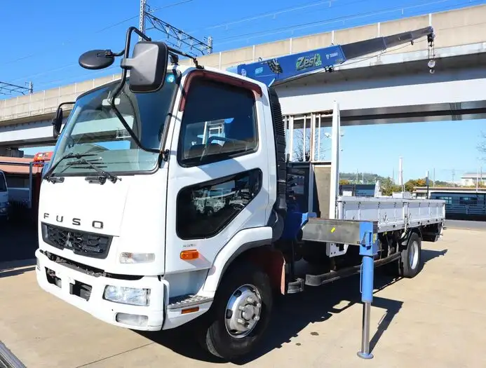三菱 ファイター 中型/増トン クレーン付 4段 ラジコン の中古トラック【車両No.159131】