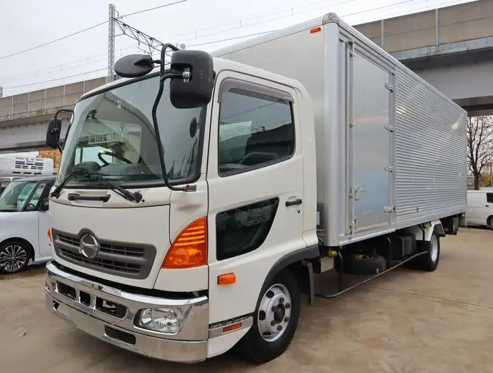 日野 レンジャー 中型/増トン アルミバン パワーゲート サイドドア の中古トラック【車両No.159136】