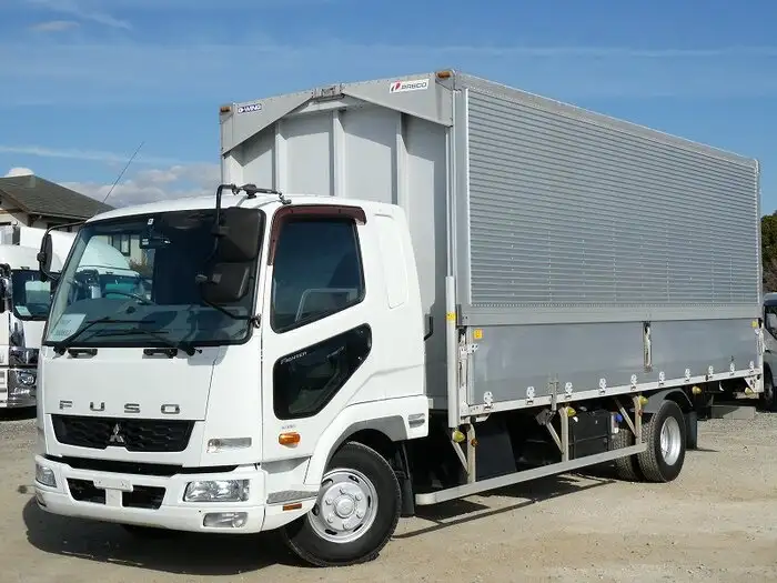 三菱 ファイター 中型/増トン ウイング ベッド TKG-FK61F の中古トラック【車両No.159216】