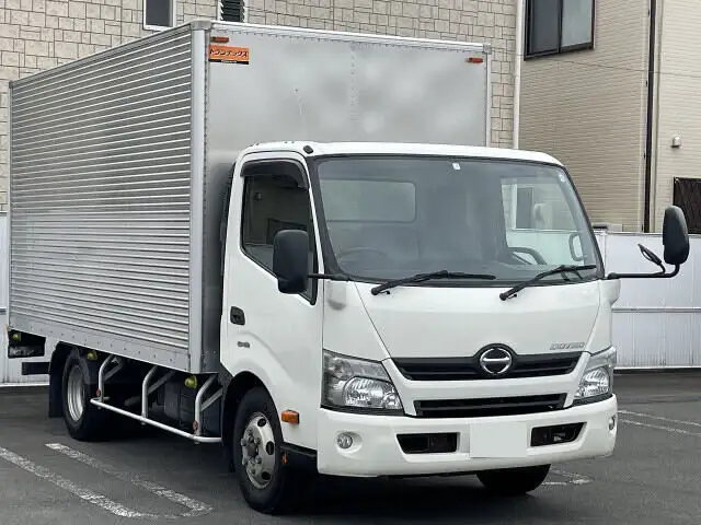 日野 デュトロ 小型 アルミバン パワーゲート 床鉄板 の中古トラック【車両No.159197】