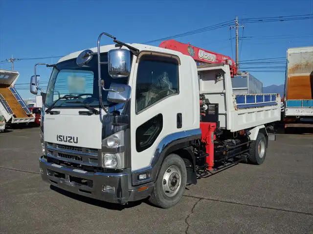 いすゞ フォワード 中型/増トン ダンプ クレーン付き コボレーン の中古トラック【車両No.159191】