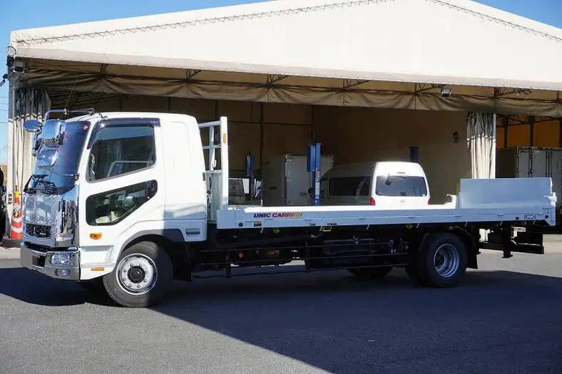 三菱 ファイター 中型/増トン 車両重機運搬 ラジコン ウインチ の中古トラック【車両No.159207】