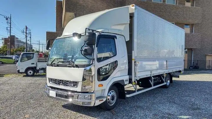 三菱 ファイター 中型/増トン ウイング エアサス ベッド の中古トラック【車両No.159274】