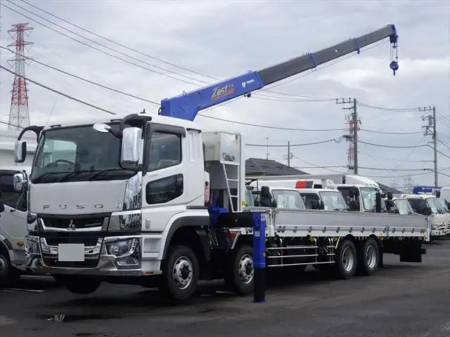 三菱 スーパーグレート 大型 クレーン付 4段 ラジコン の中古トラック【車両No.159316】