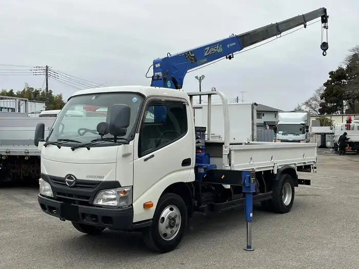 日野 デュトロ 小型 クレーン付 4段 ラジコン の中古トラック【車両No.159363】