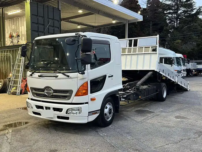 日野 レンジャー 中型/増トン 車両重機運搬 ベッド TKG-FD7JKAA の中古トラック【車両No.159341】