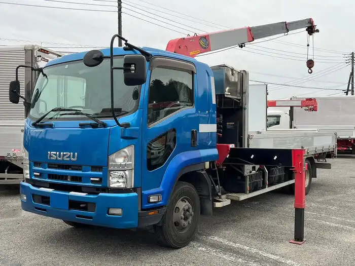 いすゞ フォワード 中型/増トン クレーン付 アルミブロック 3段 の中古トラック【車両No.159351】