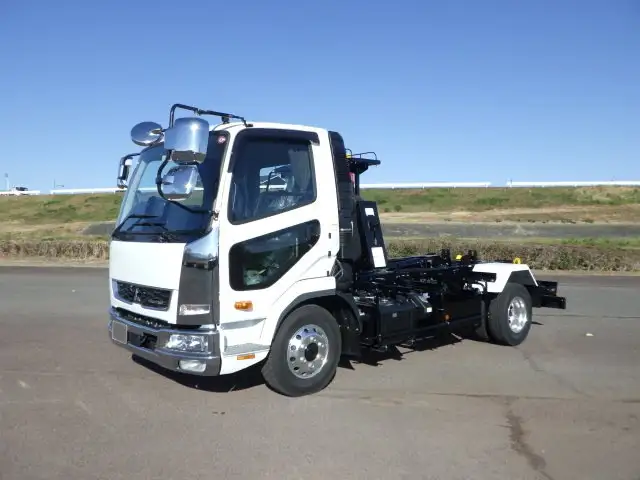 三菱 ファイター 中型/増トン アームロール ツインホイスト 2KG-FK72F の中古トラック【車両No.159339】