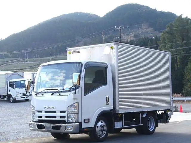 いすゞ エルフ 小型 アルミバン パワーゲート シャッター式 の中古トラック【車両No.159389】