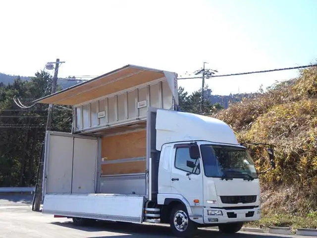 三菱 ファイター 中型/増トン ウイング パワーゲート エアサス の中古トラック【車両No.159387】
