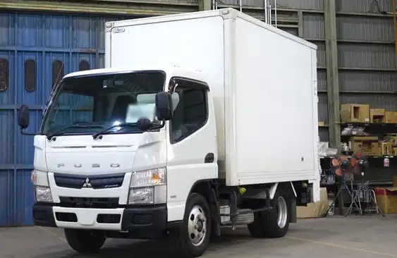 三菱 キャンター 小型 アルミバン パワーゲート 床鉄板 の中古トラック【車両No.159383】
