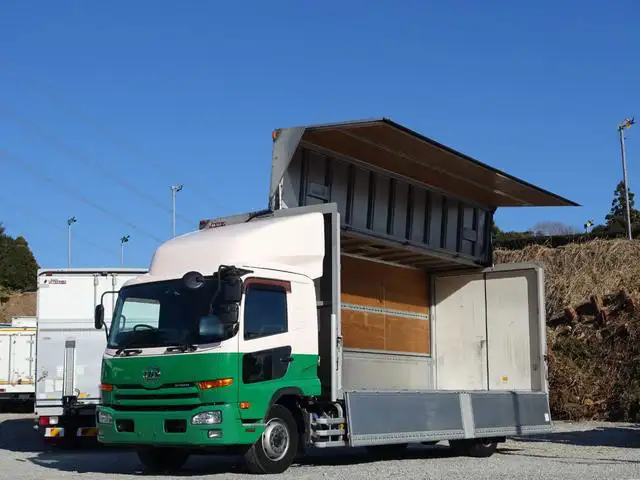日産UD コンドル 中型/増トン ウイング エアサス ベッド の中古トラック【車両No.159386】