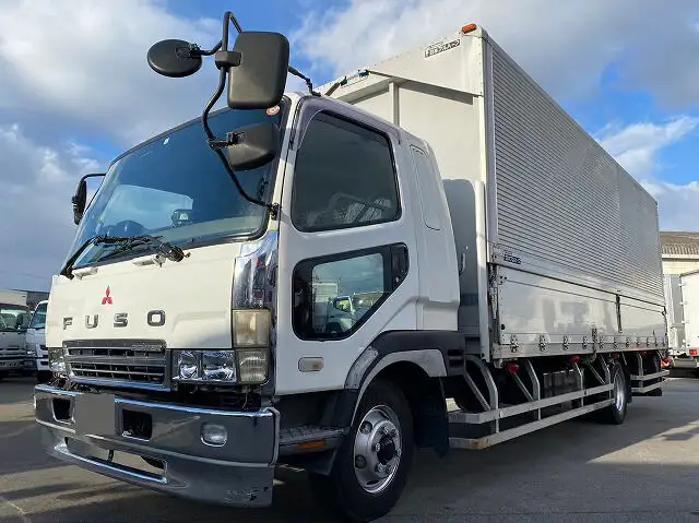三菱 ファイター 中型/増トン ウイング ベッド PA-FK61FK の中古トラック【車両No.159477】