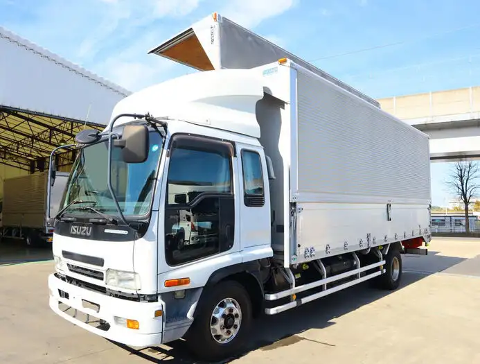 いすゞ フォワード 中型/増トン ウイング 床鉄板 ベッド の中古トラック【車両No.159519】