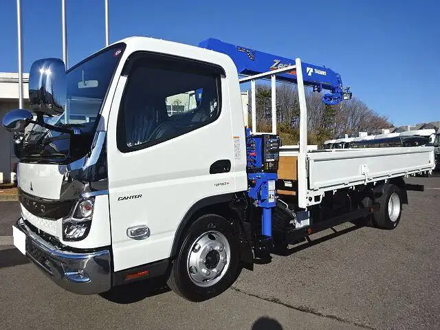 三菱 キャンター 小型 クレーン付 4段 ラジコン の中古トラック【車両No.159502】