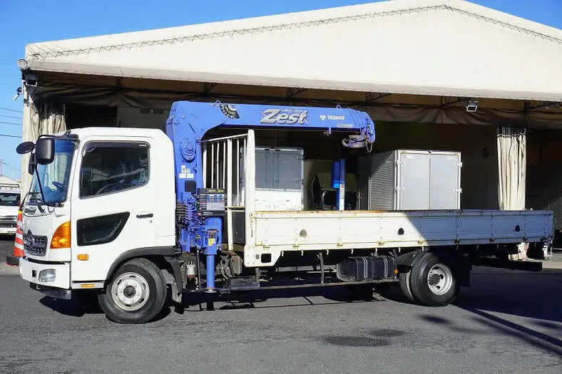 日野 レンジャー 中型/増トン クレーン付 4段 ラジコン の中古トラック【車両No.159567】