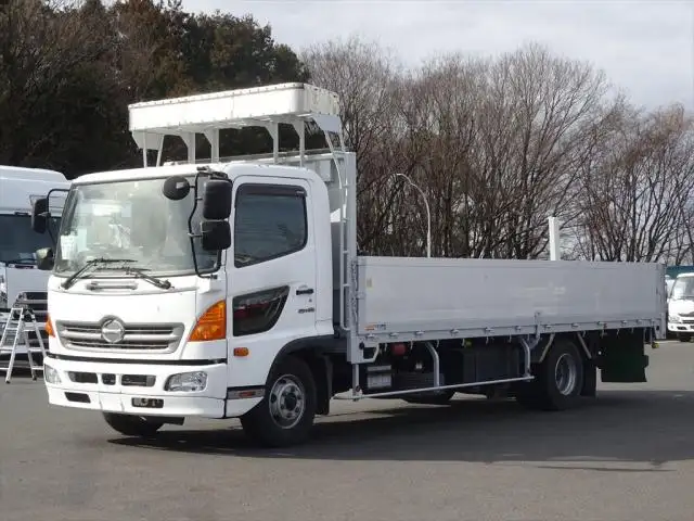日野 レンジャー 中型/増トン 平ボディ アルミブロック エアサス の中古トラック【車両No.159605】