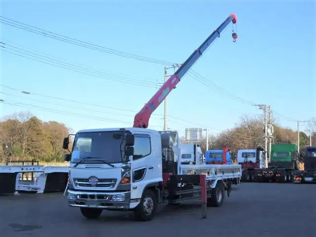 日野 レンジャー 中型/増トン クレーン付 4段 ラジコン の中古トラック【車両No.159582】