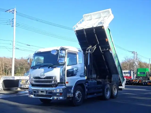 日産UD クオン 大型 ダンプ コボレーン ベッド の中古トラック【車両No.159602】